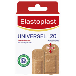 PANSEMENT UNIVERSEL EXTRA FLEXIBLE X20 ELASTOPLAST