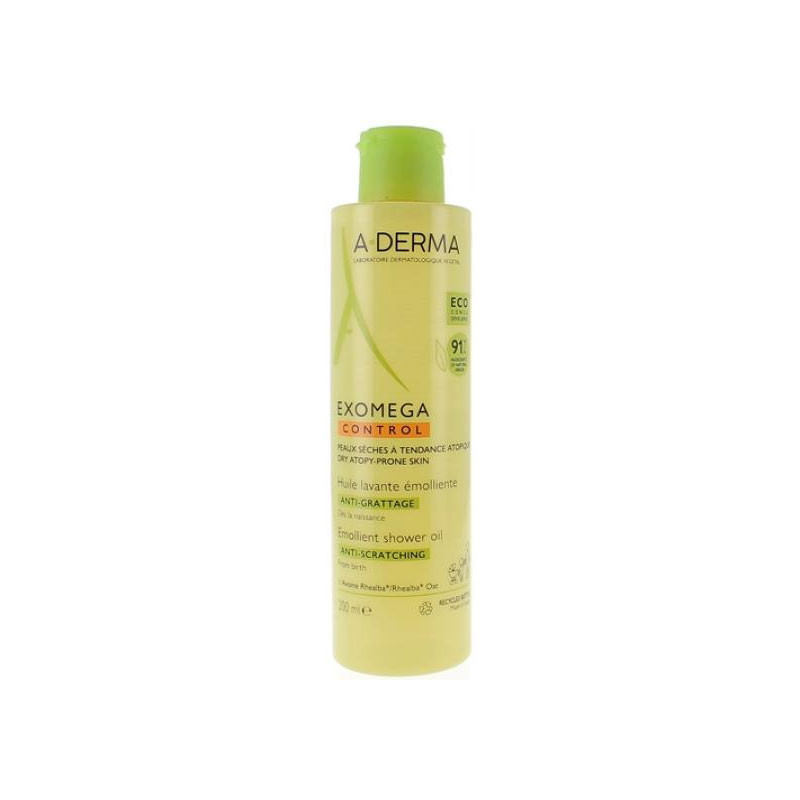 EXOMEGA CONTROL HUILE LAVANTE EMOLLIENTE ANTI-GRATTAGE 200ML A-DERMA