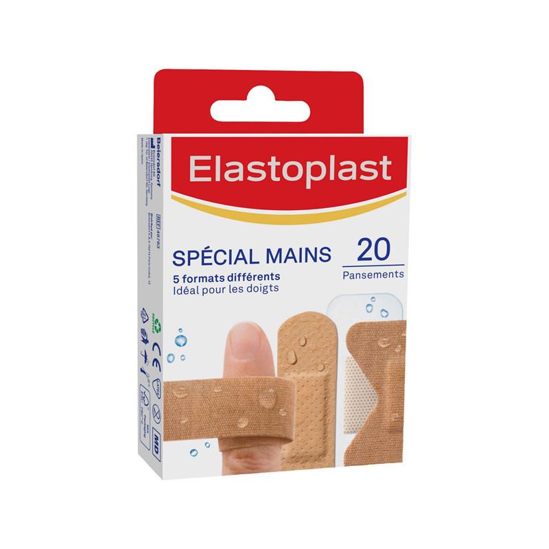 PANSEMENT SPECIAL MAINS X20 ELASTOPLAST