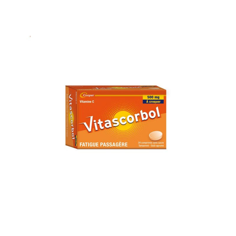 VITASCORBOL VITAMINE C 24 COMPRIMES COOPER VITASCORBOL VITAMINE C 24 COMPRIMES COOPER