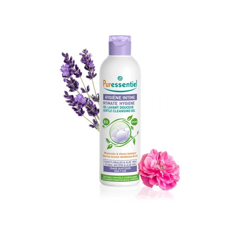 GEL LAVANT DOUCEUR HYGIENE INTIME BIO 500ML PURESSENTIEL GEL LAVANT DOUCEUR HYGIENE INTIME BIO 500ML PURESSENTIEL