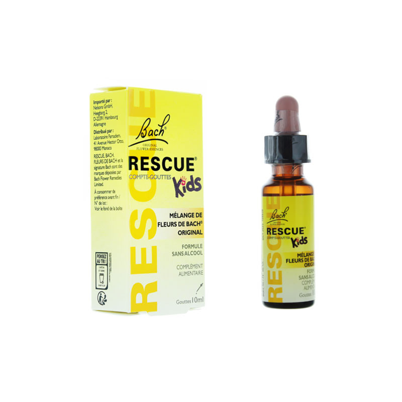 RESCUE KIDS GOUTTES 10ML BACH