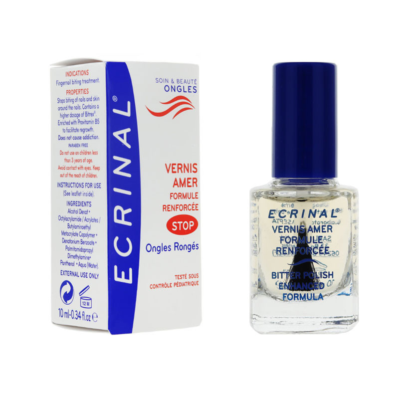 VERNIS AMER ONGLES RONGÉS 10ML ECRINAL