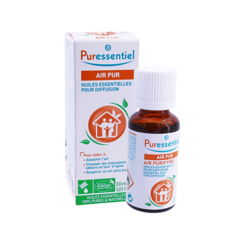 HUILES ESSENTIELLES POUR DIFFUSION AIR PUR 30ML PURESSENTIEL