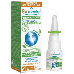 SPRAY NASAL DECONGESTIONNANT BIO 15ML PURESSENTIEL