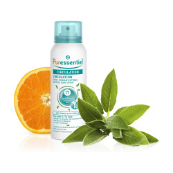 CIRCULATION SPRAY TONIQUE EXPRESS 17 HUILES ESSENTIELLES 100ML PURESSENTIEL
