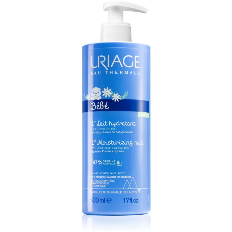 URIAGE BÉBÉ 1er LAIT HYDRATANT EDELWEISS BIO 500ML URIAGE BÉBÉ 1er LAIT HYDRATANT EDELWEISS BIO 500ML