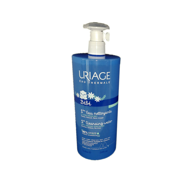 URIAGE BEBE 1ere EAU NETTOYANTE EDELWEISS BIO 1 LITRE URIAGE BEBE 1ere EAU NETTOYANTE EDELWEISS BIO 1 LITRE