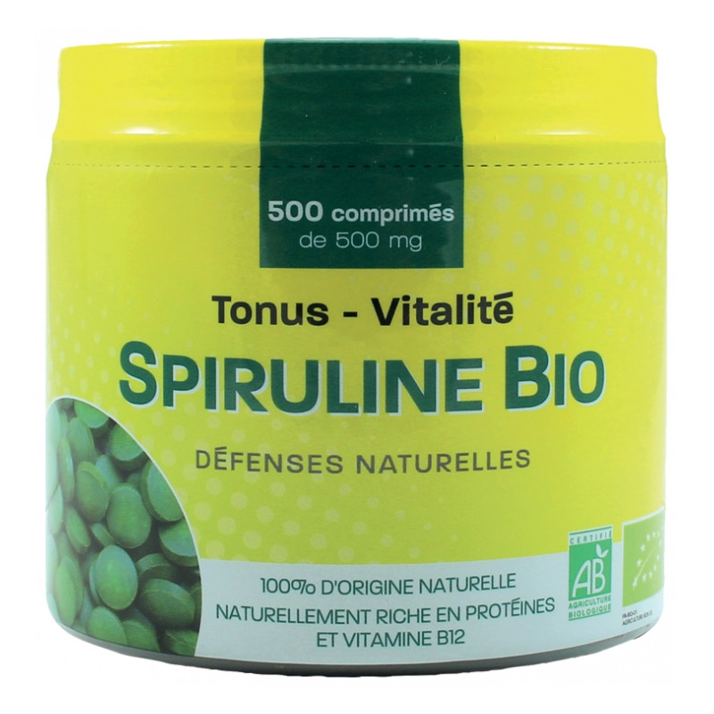 SPIRULINE TONUS VITALITE 500 COMPRIMES PHARM UP