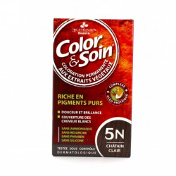 COLOR&SOIN COLORATION PERMANENTE 5N CHATAIN CLAIR LES 3 CHENES