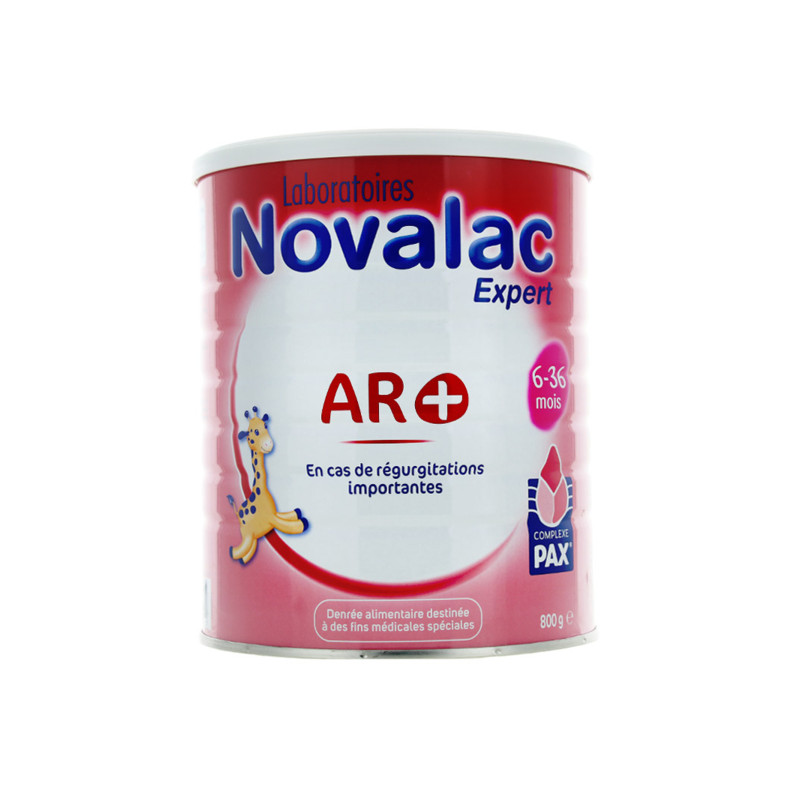 LAIT INFANTILE AR+ 800G 6-36mois NOVALAC