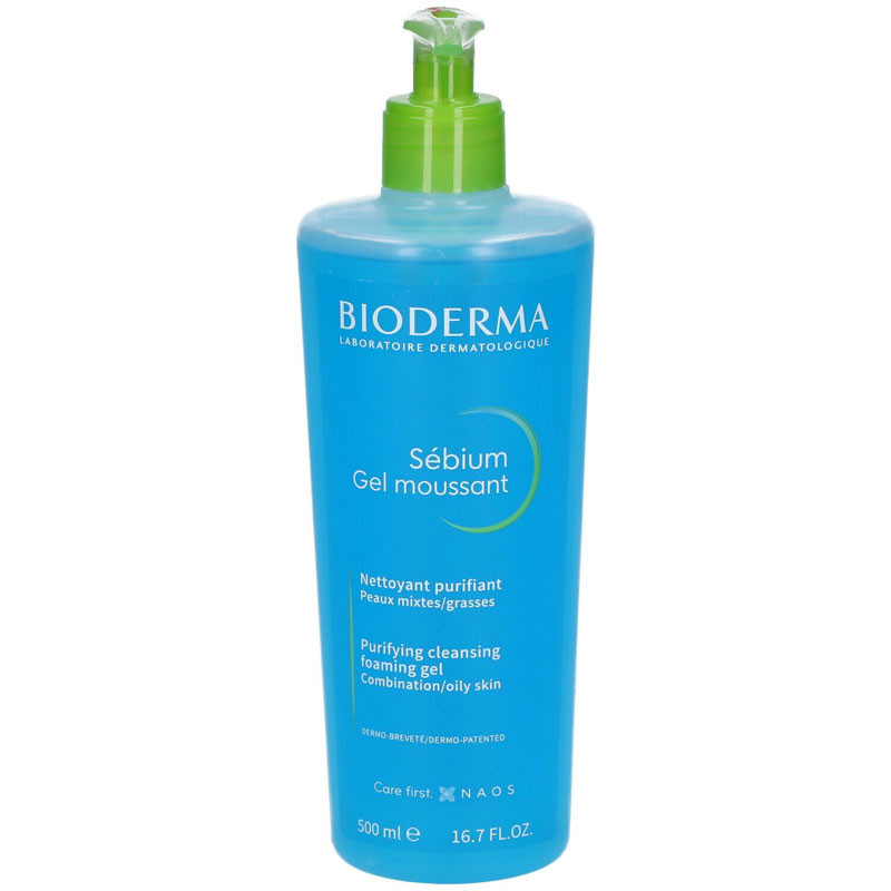 SEBIUM GEL MOUSSANT 500 ML  BIODERMA