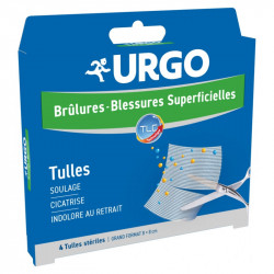 Urgo compresse stérile 10 x 10 cm 50 sachets de 2 - Pharmacie Cap3000