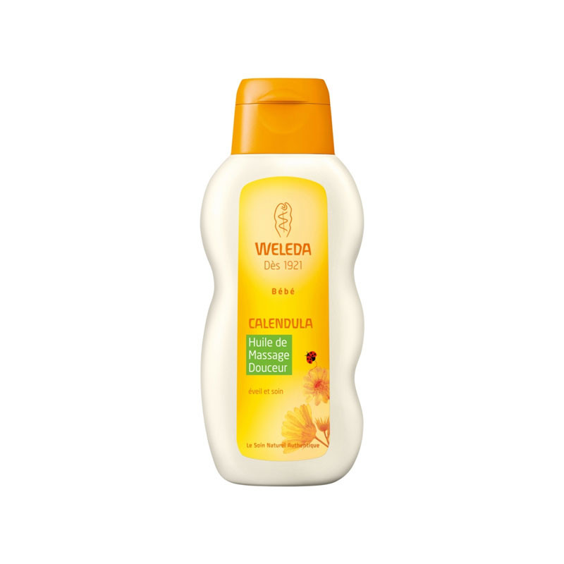 BEBE HUILE DE MASSAGE DOUCEUR CALENDULA  200ML WELEDA