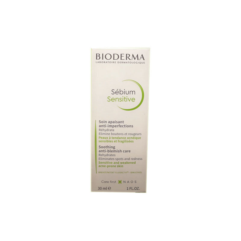 SEBIUM BIODERMA SOOTHING ANTI-IMPERFECTIONS SENSITIVE CARE 30ML