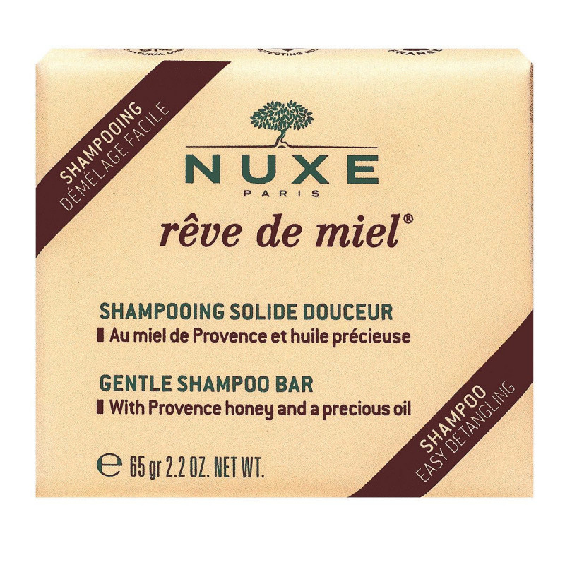 REVE DE MIEL SHAMPOING SOLIDE DOUCEUR 65G NUXE