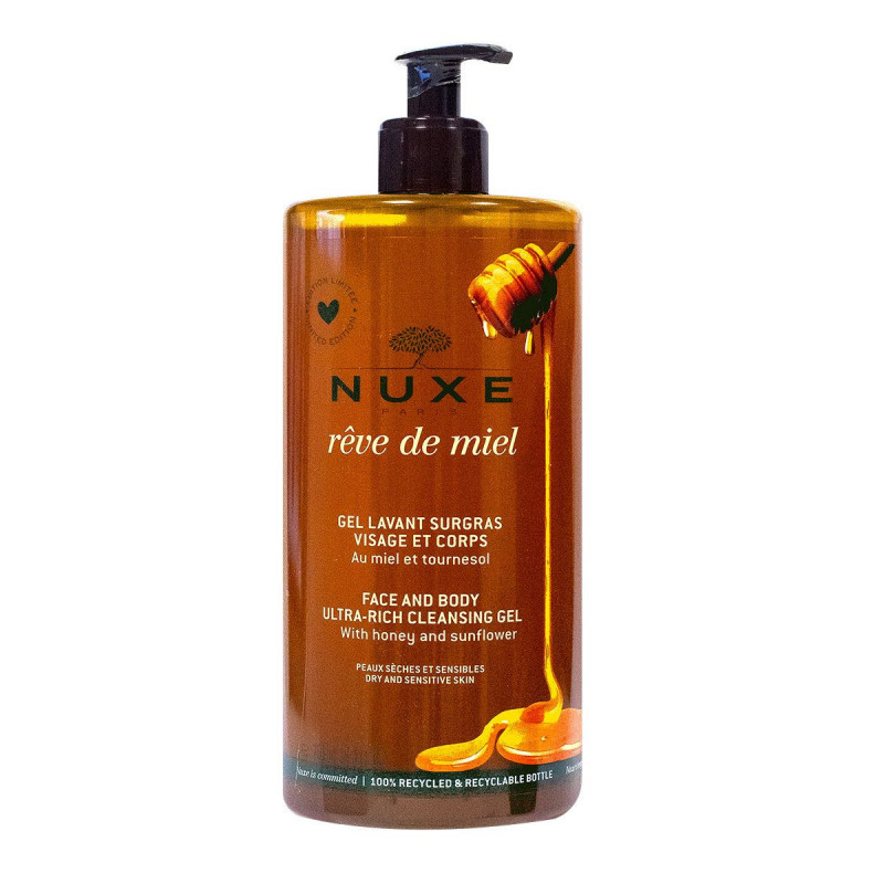 REVE DE MIEL GEL LAVANT SURGRAS 750ML NUXE