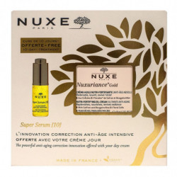 COFFRET NUXURIANCE GOLD CREME-HUILE NUTRI FORTIFIANTE 50ML+SUPER SERUM [10] 5ML OFFERT