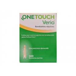 ONETOUCH VERIO BANDELETTES REACTIVES x100