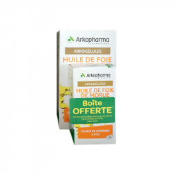 ARKOGÉLULES® BIO HUILE DE FOIE DE MORUE 120 GELULES + 60 OFFERTES ARKOPHARMA