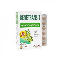 BENETRANSIT TRANSIT INTESTINAL 72 COMPRIMES ORTIS