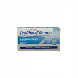 PRORHINEL RHUME SOLUTION NASALE 20 UNIDOSES DE 5ML