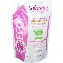 SOIN LAVANT ULTRA-HYDRATANT ECO RECHARGE 400 ML SAFORELLE