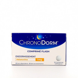 CHRONODORM MELATONINE 1MG 30 COMPRIMES FLASH IPRAD