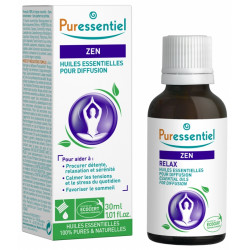 ZEN HUILES ESSENTIELLES POUR DIFFUSION 30ML PURESSENTIEL