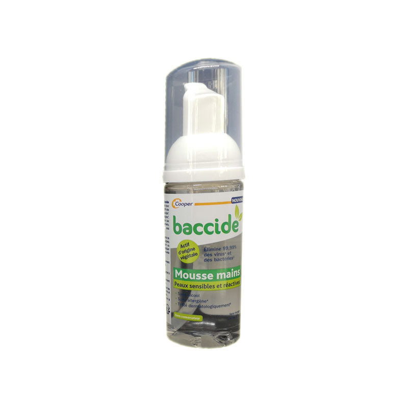 MOUSSE MAINS 300ML BACCIDE MOUSSE MAINS 300ML BACCIDE