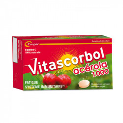 VITASCORBOL  ACEROLA 1000 30 COMPRIMES COOPER