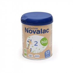 NOVALAC BIO LAIT INFANTILE 2 de 6 à 12 MOIS 800G