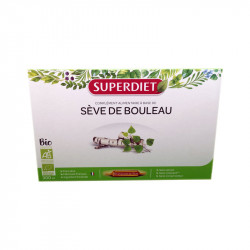 SEVE DE BOULEAU BIO 20 AMPOULES SUPERDIET