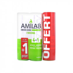 L' ORIGINAL SOIN DES LEVRES LOT DE 3 X 4.7G AMILAB