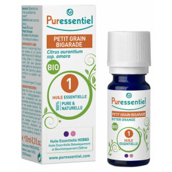 HUILE ESSENTIELLE PETIT GRAIN BIGARADE BIO 10ML PURESSENTIEL