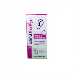 CERUBABY HYGIENE DE L'OREILLE 15ML BAUSCH + LOMB