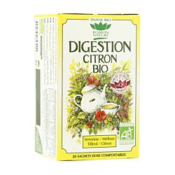 TISANE DIGESTION BIO SAVEUR CITRON ROMON NATURE