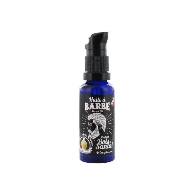 HUILE à BARBE PARFUM BOIS DE SANTAL 30ML ESTIPHARM