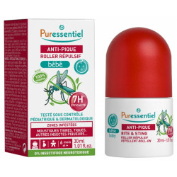 ANTI-PIQUE ROLLER REPULSIF BEBE 30ML PURESSENTIEL