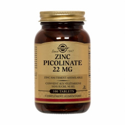 ZINC PICOLINATE 100 COMPRIMES SOLGAR