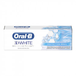 3D WHITE WHITENING THERAPY DENTIFRICE PROTECTION ÉMAIL 75ML ORAL B