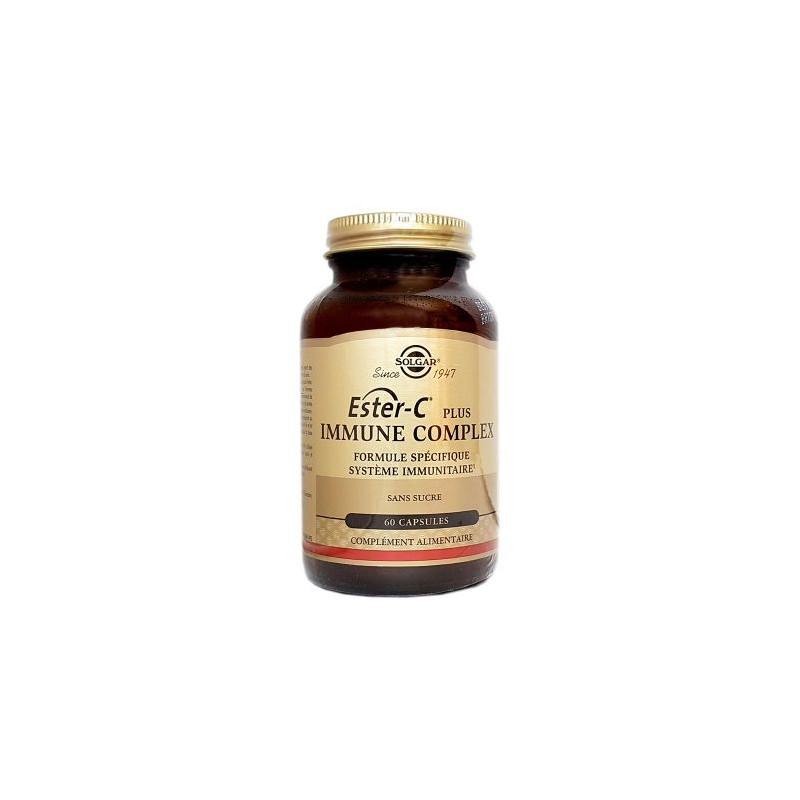 ESTER- C® PLUS IMMUNE COMPLEX 60 CAPSULES SOLGAR ESTER- C® PLUS IMMUNE COMPLEX 60 CAPSULES SOLGAR