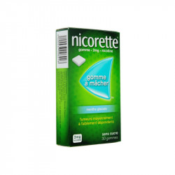 NICORETTE GOMMES MENTHE GLACIALE 2MG x30 JOHNSON & JOHNSON