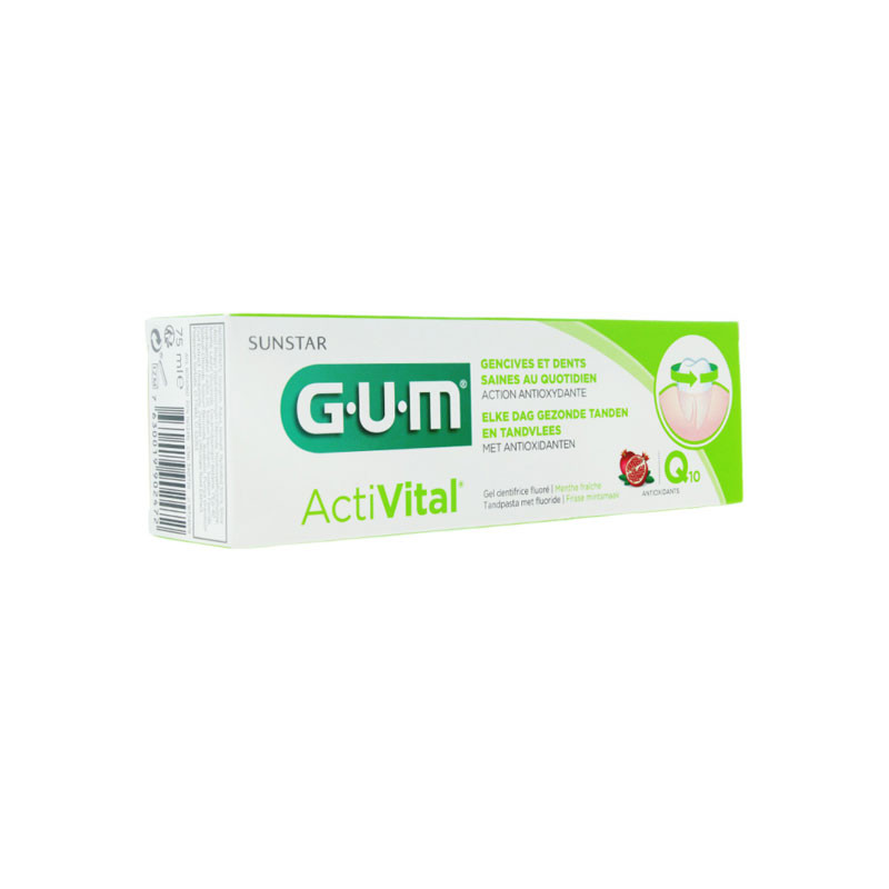 DENTIFRICE ACTIVITAL Q10 75ML GUM