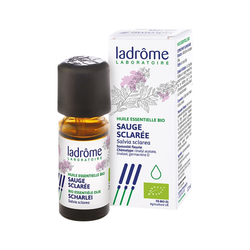 HUILE ESSENTIELLE SAUGE SCLARÉE BIO 10ML LADROME