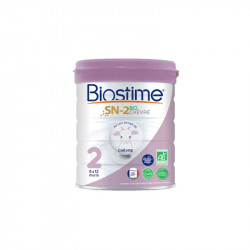 BIOSTIME SN-2 BIO CHEVRE LAIT INFANTILE 2EME ÂGE 6-12 MOIS 800G