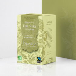 THE VERT BIO DIGESTION BADIANE CORIANDRE 18 SACHETS PLANTASIA