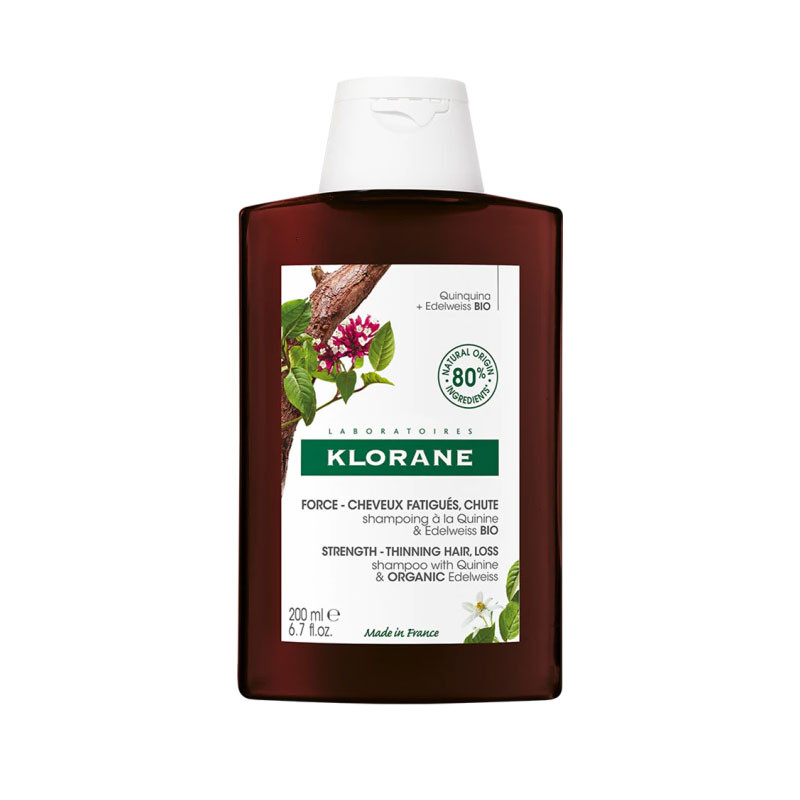 SHAMPOOING QUININE ET EDELWEISS BIO 200ML KLORANE