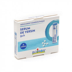 SERUM DE YERSIN 9CH 4 UNIDOSES BOIRON