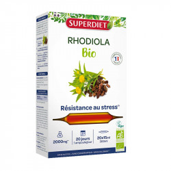 RHODIOLA BIO 20 AMPOULES SUPERDIET